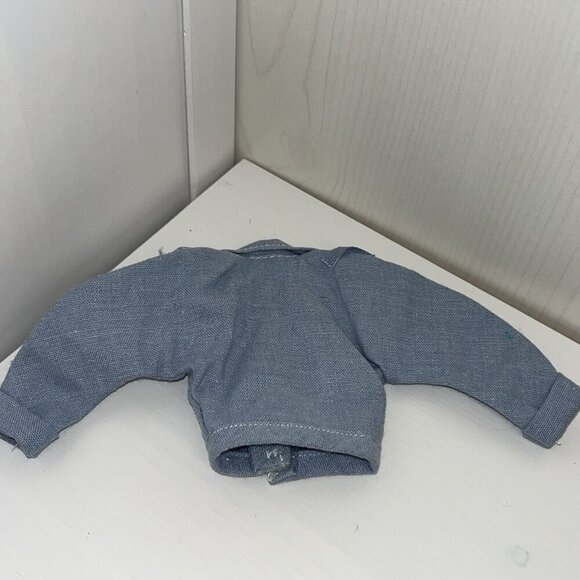 Vintage Barbie THE JEANS LOOK Fashions #4329 Skirt Jacket Boots (1987) Mattel - Picture 8 of 8